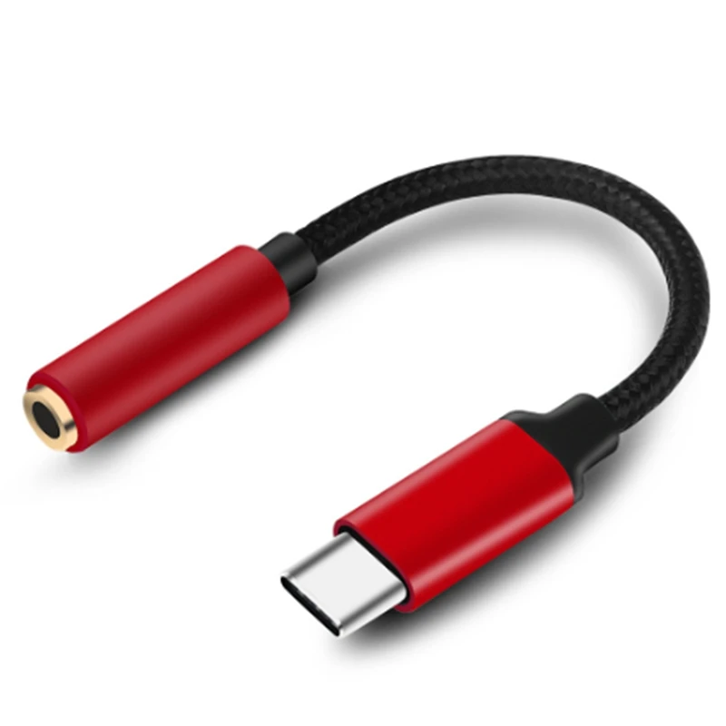 Typec Naar Hoofdtelefoon Adapter Voor Android Telefoon Luisteren Type-C Naar 3.5Mm Audio Adapter Interface Kabel