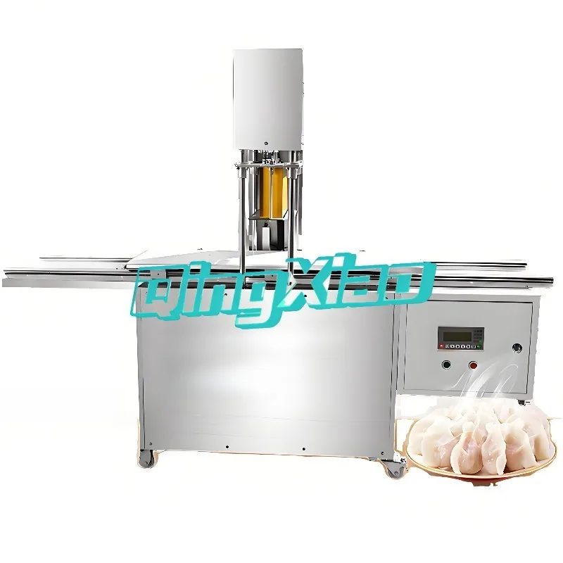 Automatic Dumpling Skin Forming Machine Electric Wonton Skin Roller High Efficiency Skin Making Equipment For Commercial Use