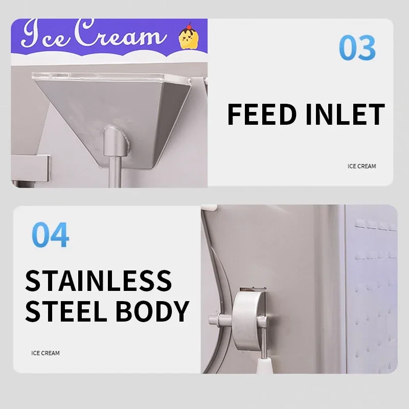 

Коммерческая машина для производства твердого мороженого, 6 л NMD-YB6, итальянская машина для мороженого Gelato Sphere, компрессор, быстрое охлаждение (по индивидуальному заказу)