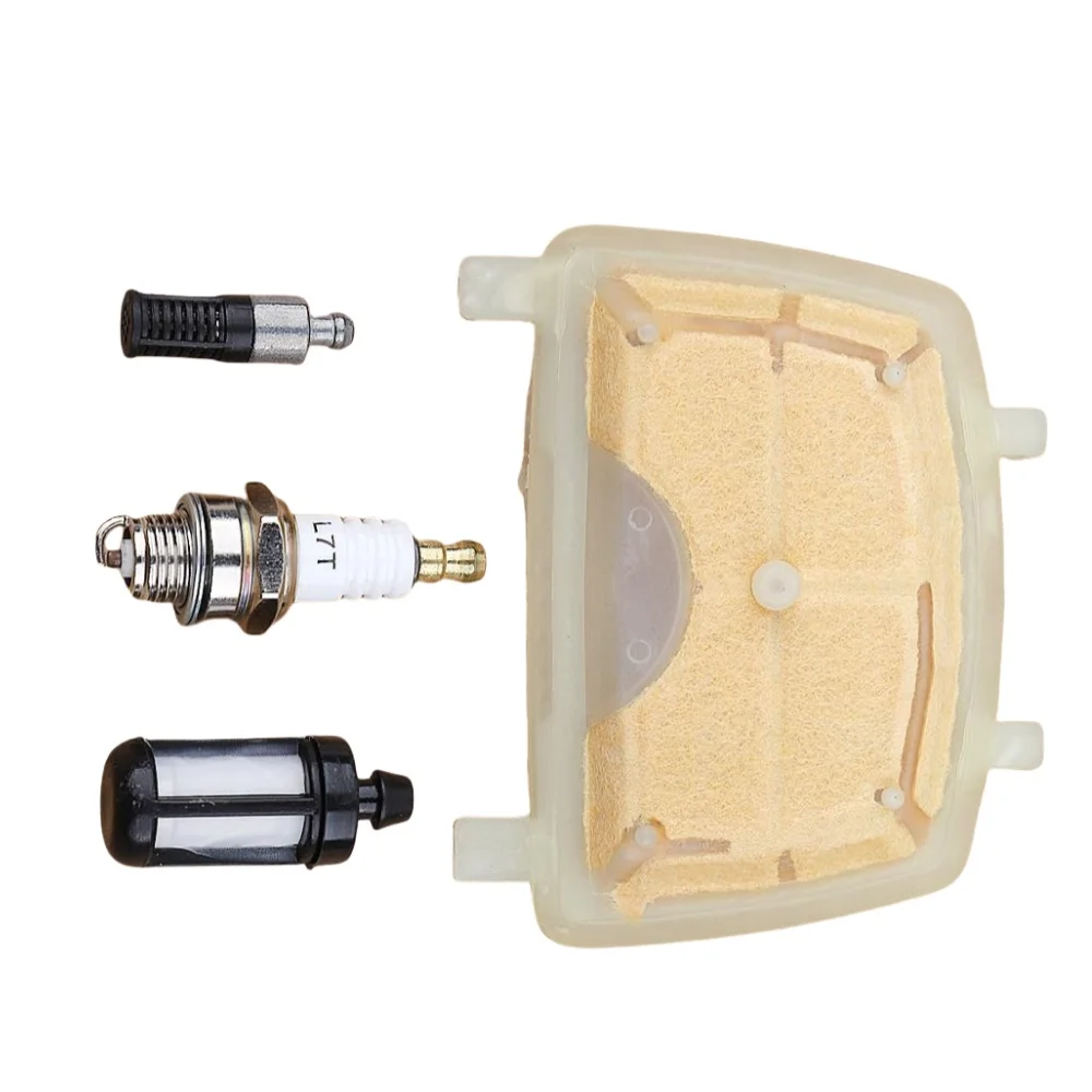 Suitable for Stihl MS171 MS181 MS211 MS 171 181 211 Chainsaw 1139 120 1602 Air Fuel Filter & Spark Plug
