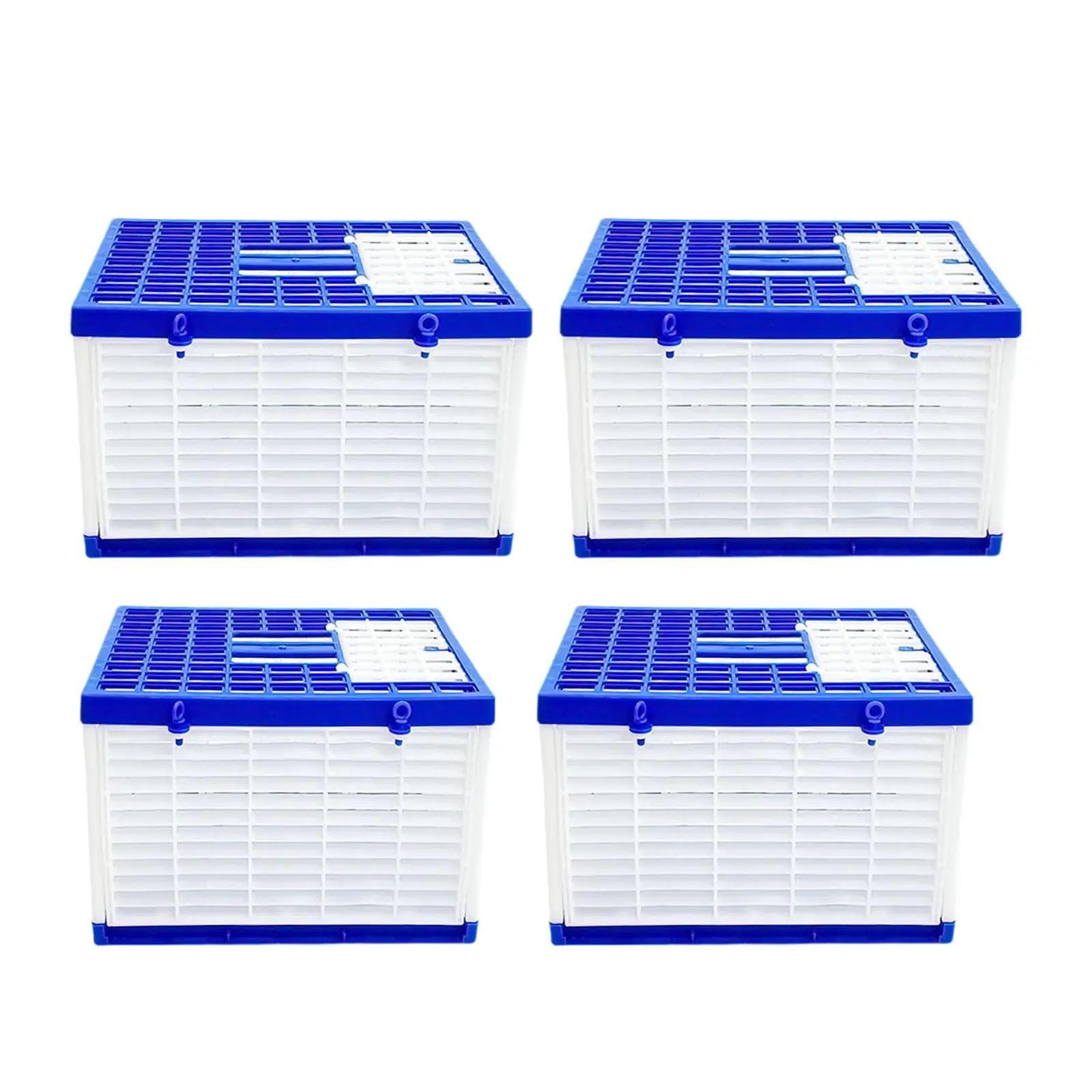 Folding Pigeon Cage Case Accessories Bird Travel Carrier Cage Training Competition for Garden Garage Farms Warehouses Orchard