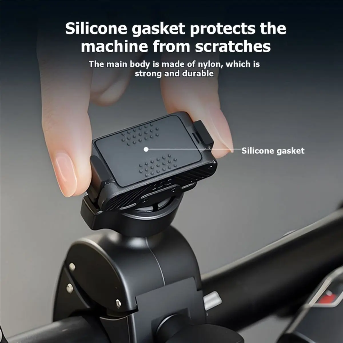 Handlebar Bike Mount for Action5Pro 4 3 Osmo360 Motorcycle Clamp Mount with Magnetic Quick Release Adapter