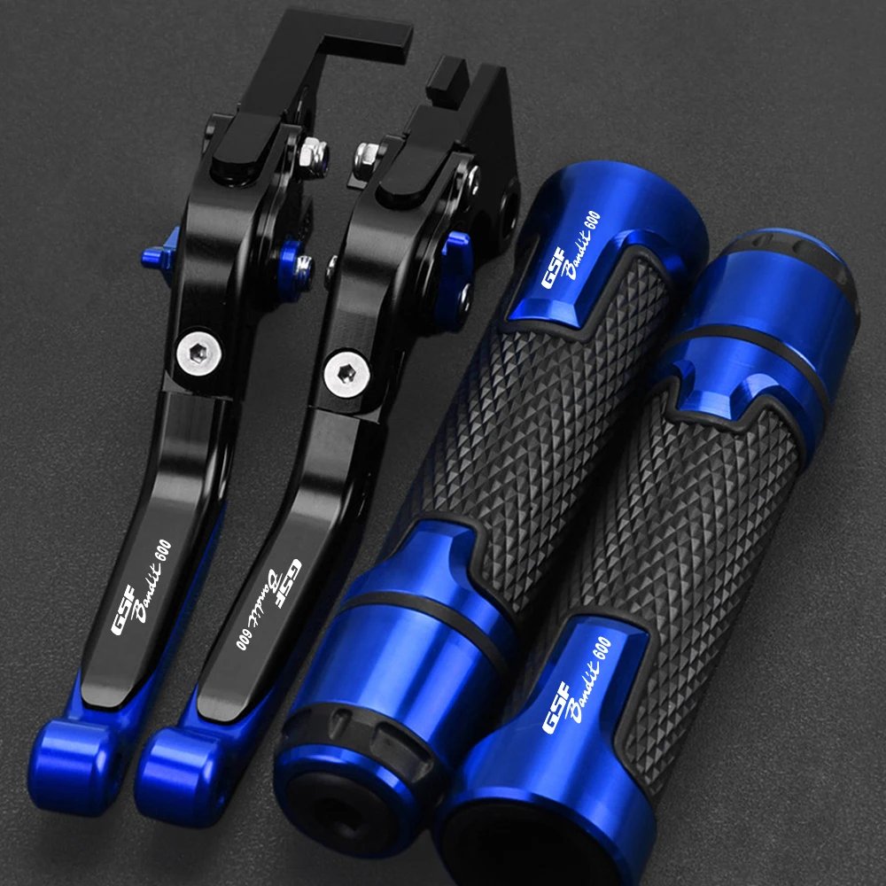 Motorcycle For Suzuki GSF600 BANDIT GSF 600 GSF600S 2007-2015 2014 2013 2012 2011 Adjustable Brake Clutch Levers Handlebar grips