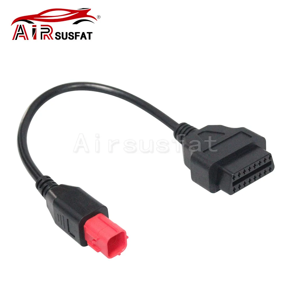 6 Pins OBD2 Diagnostic Adapter Cable Work with Code Reader For Guzzi Kawasaki Suzuki Yamaha Piaggio Vespa Honda Motorcycle