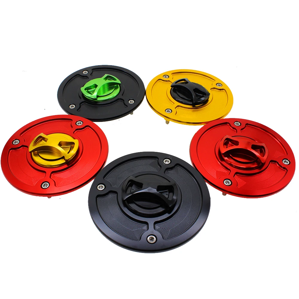 For K D 125 200 250 CNC Motorcycle Aluminium Alloy Keyless Gas Tank Cap Cover
