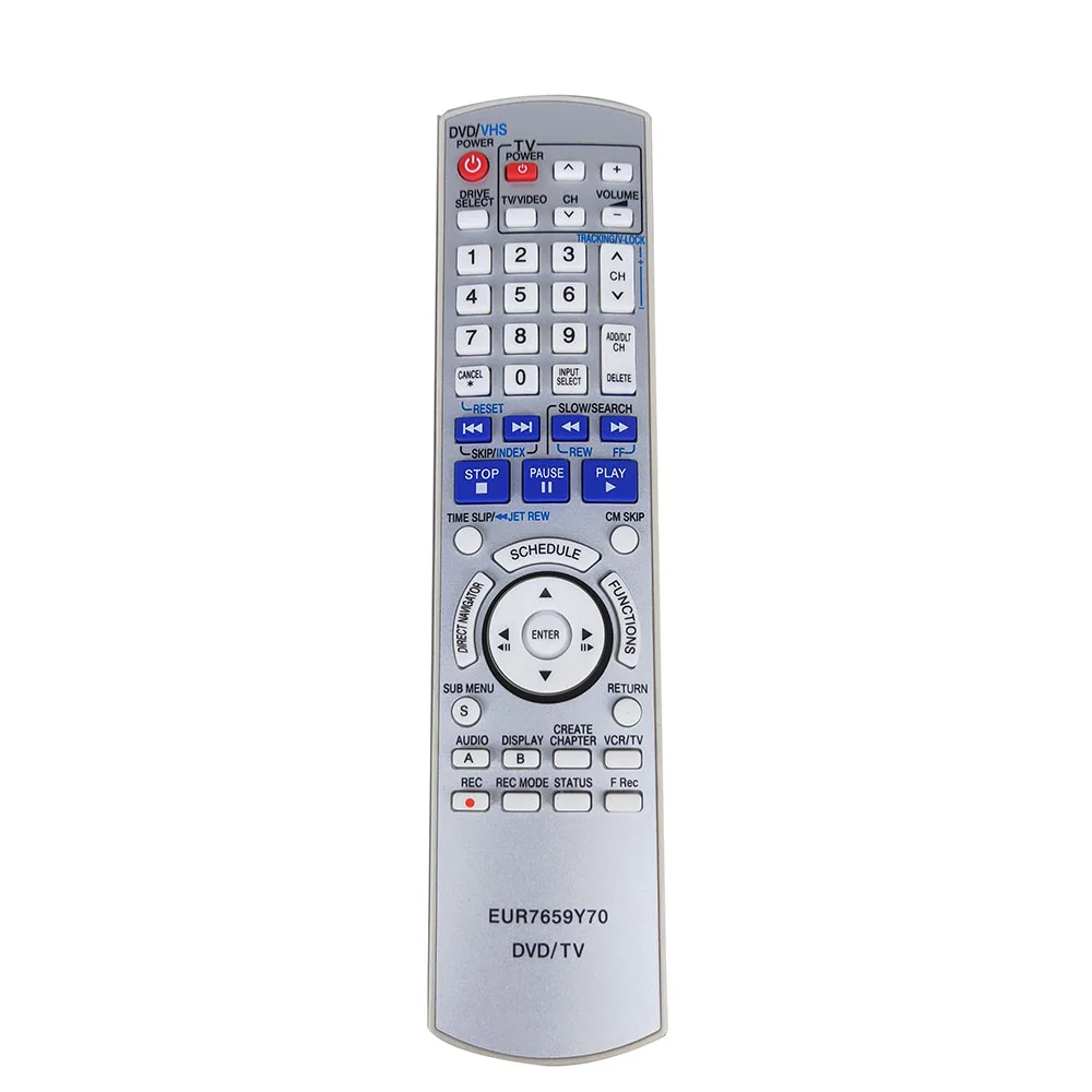 Mando a distancia de repuesto para reproductor de DVD Panasonic, DMR-ES25, DMR-ES35V, DMR-ES45V, DMR-ES36V, novedad, EUR7659Y70