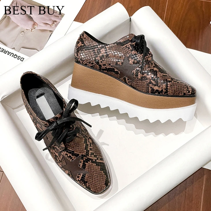 2024 Chunky Platform Wedge sneakers For Women Slip On Punk High Heels Height increasing Loafers Women Shoes Party Casual Ladies