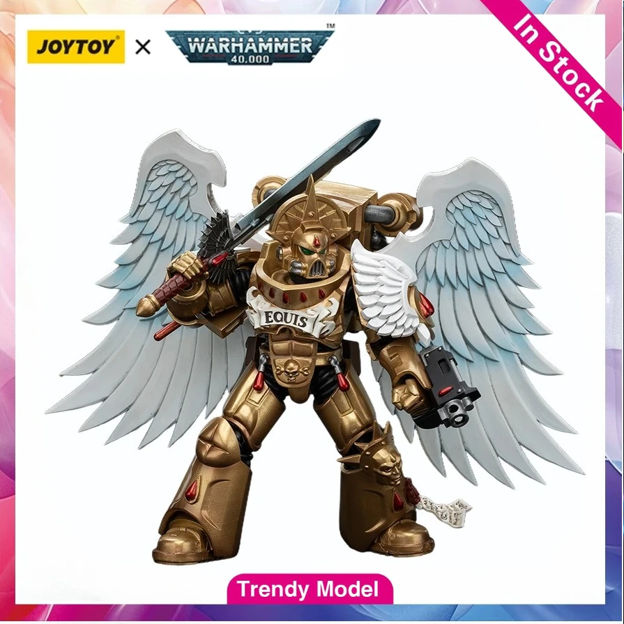

【TM】В наличии JOYTOY Warhammer 40K Blood Angels Sanguinary Guard с мечом Encarmine, фигурка 2 в 1, масштаб 1/18, модель, игрушка, подарок