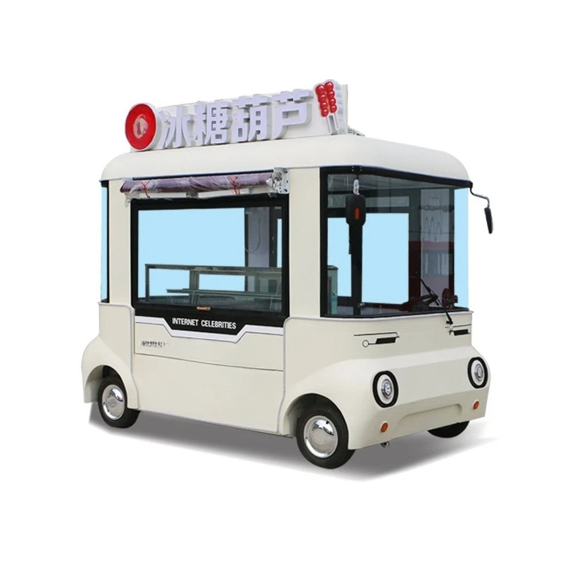 Night market Internet celebrity electric snack truck Mobile multi-functional four-wheel dining car Commercial scenic milk tea