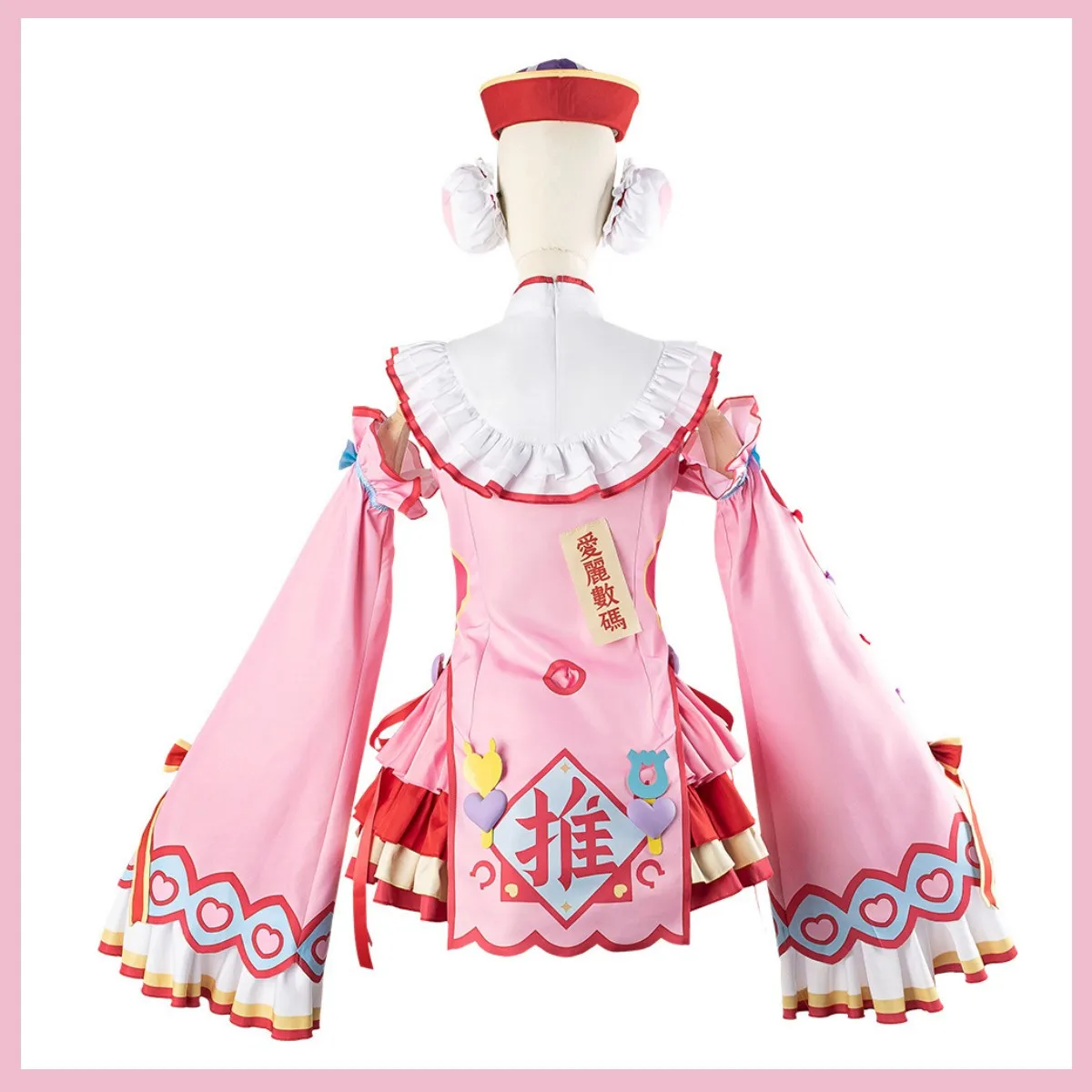 Spiel Umamusume: hübsche Derby Agnes digitale Cosplay Kostüm Zombie rosa Lolita Kleid Perücke Frau sexy schöne Halloween Party Anzug