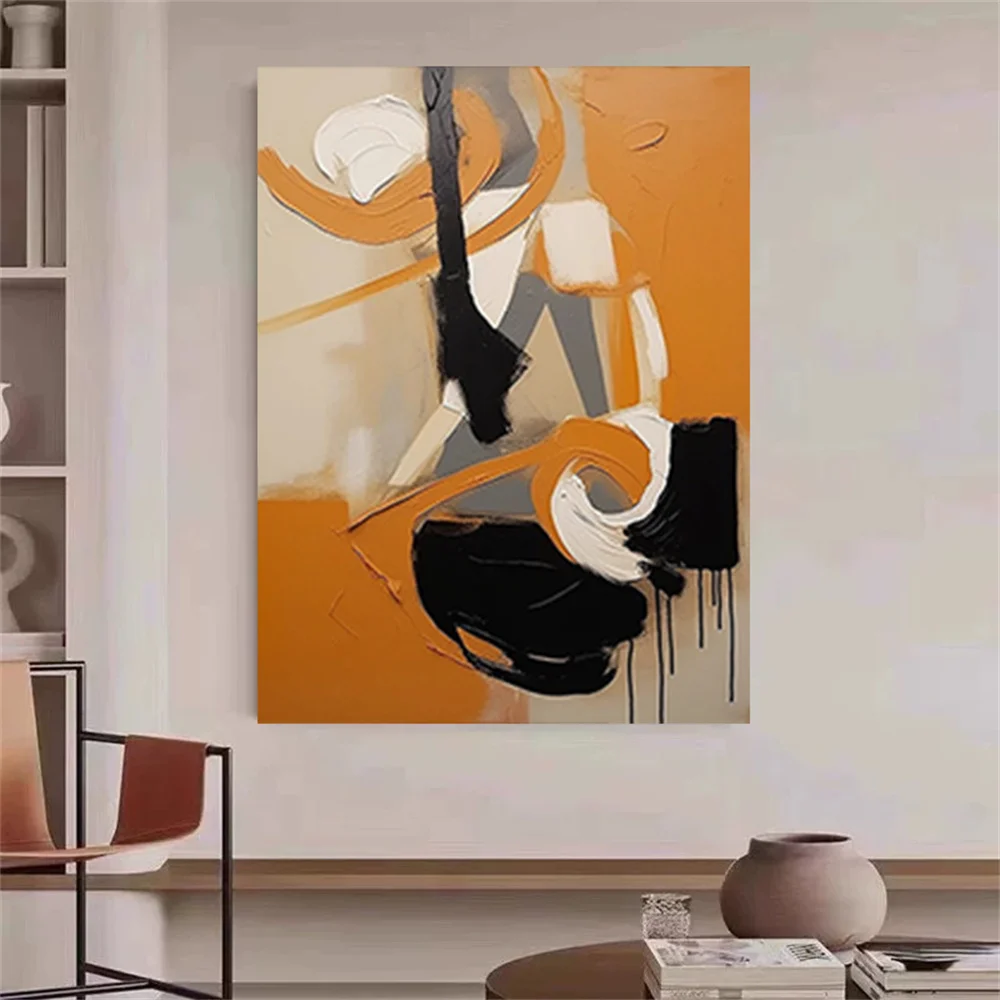 Original New Product Handmade Modern Wall Art Pictures On Canvas Abstract Thick Textured Trees Oil Piantings Decor Living Room