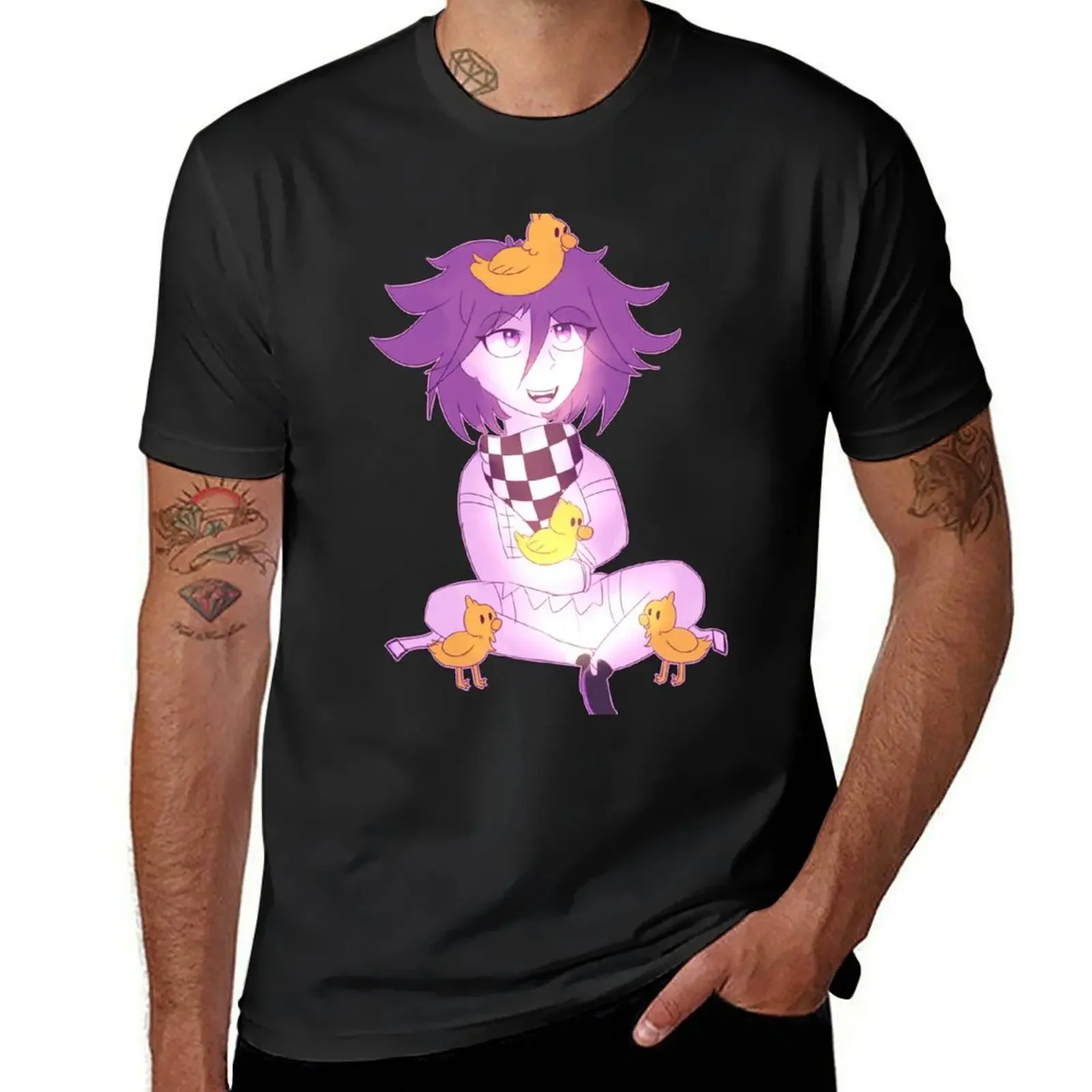

Kokichi with Ducklings T-Shirt shirts graphic tees anime street wear men clothes