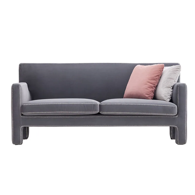 

LTT removable and washable Nordic small apartment modern simple single double triple fabric sofa