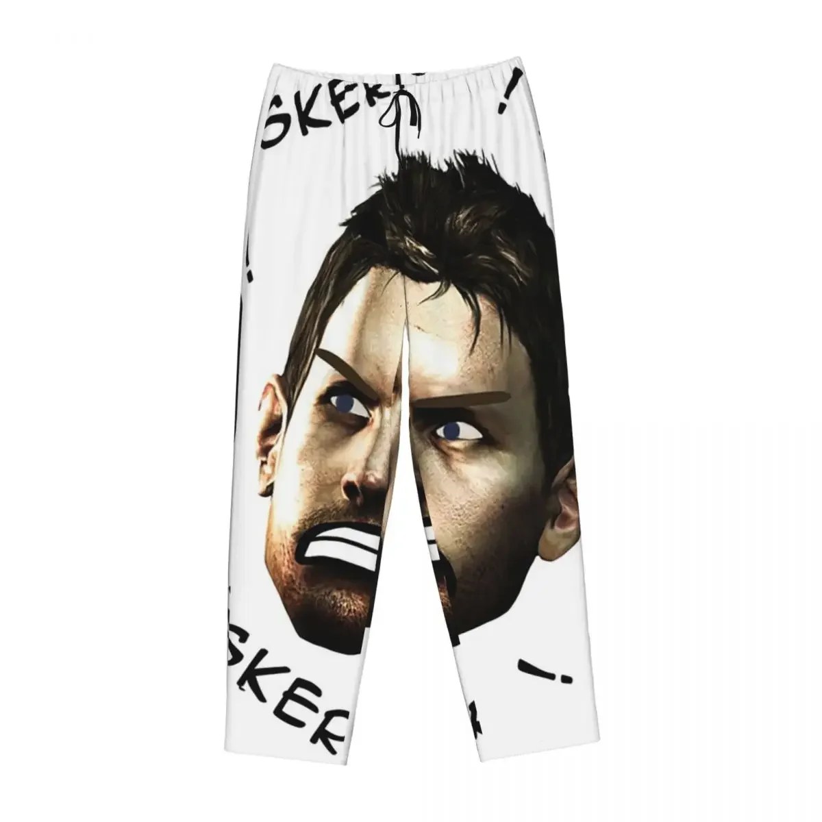 

Женские пижамные брюки Custom Chris Yelling Wesker Socks55 с карманами для отдыха и сна