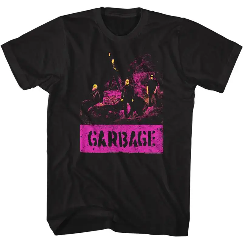 Garbage Grunge Photo One Mile High Men's T Shirt Rock Band Music Merch