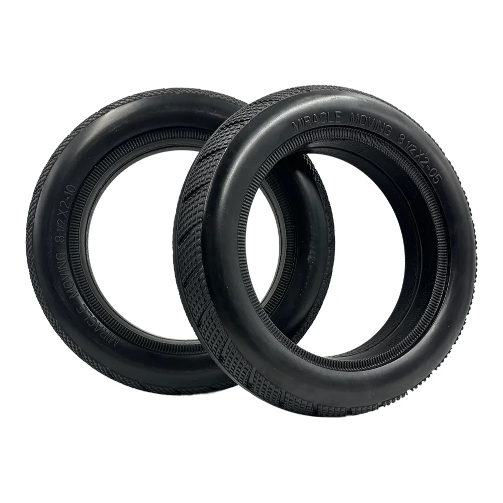 

8 1/2x2 Wheel Tyre 8.5 Inch Solid Tire 8.5x2 for Xiaomi Mijia M365 1S Pro 2 Essential Electric Scooter Accessory，8.5X2 solid