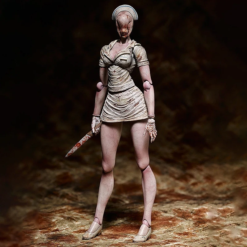 フィグマ-バブルヘッド看護アクションフィギュア,限定版,PVCモバイル