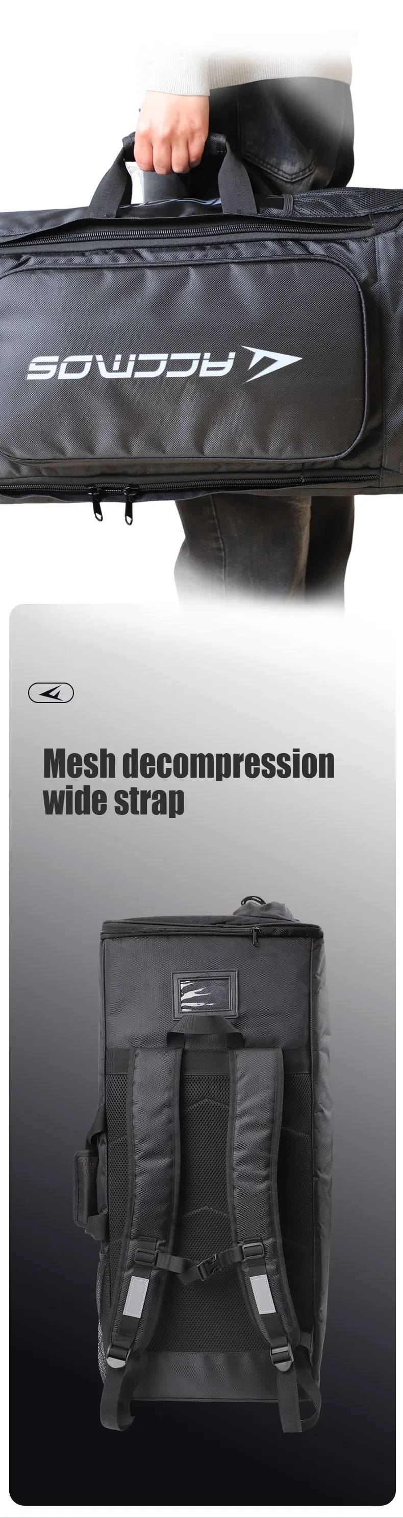Wasserdichter Recurve-Bogenkoffer Bogenschießen-Rucksack Große Kapazität Bogen-Pfeil-Tasche für Outdoor-Sportausrüstung – Detail 4