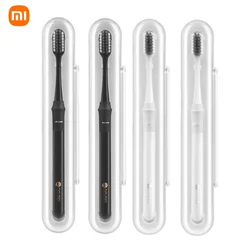 Doutor original b dente baixo método bursh melhor escova fio casal incluindo caixa de viagem de xiaomi youpin