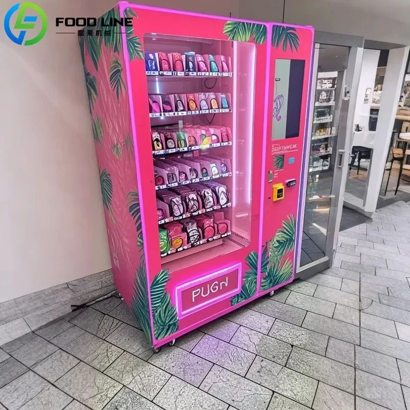 Eyelash Vending Machine Lash Dispenser Beauty Product Machine Hair Extension Steel Touchscreen for Salon Mall Custom