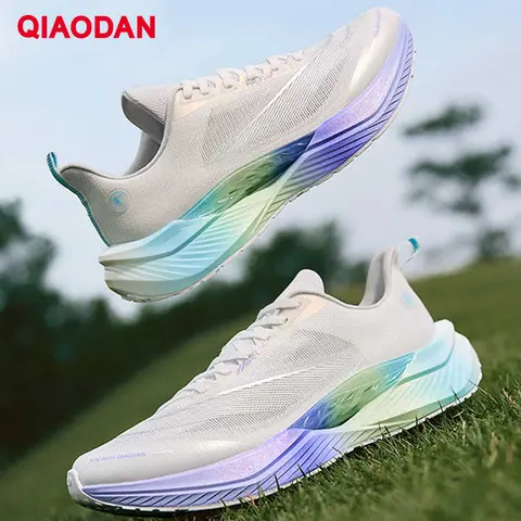 QIAODAN Feiying Team 3 Men Running Shoes Casual Jogging Gym Fitness Shoes Lightweight Breathable Commuting Sneakers QXB023252226
