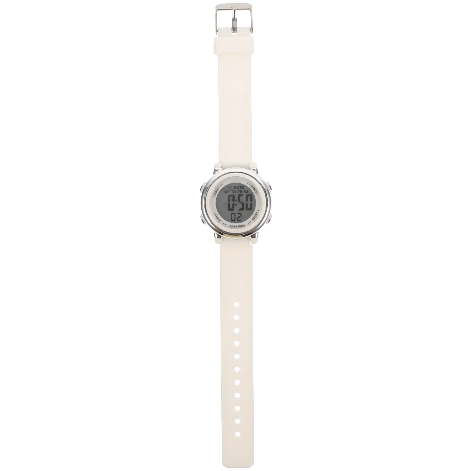 

Cute Waterproof Digital Watch Electronic Night Light Alarm Adjustable Comfortable Gift For Birthday Wristwatch