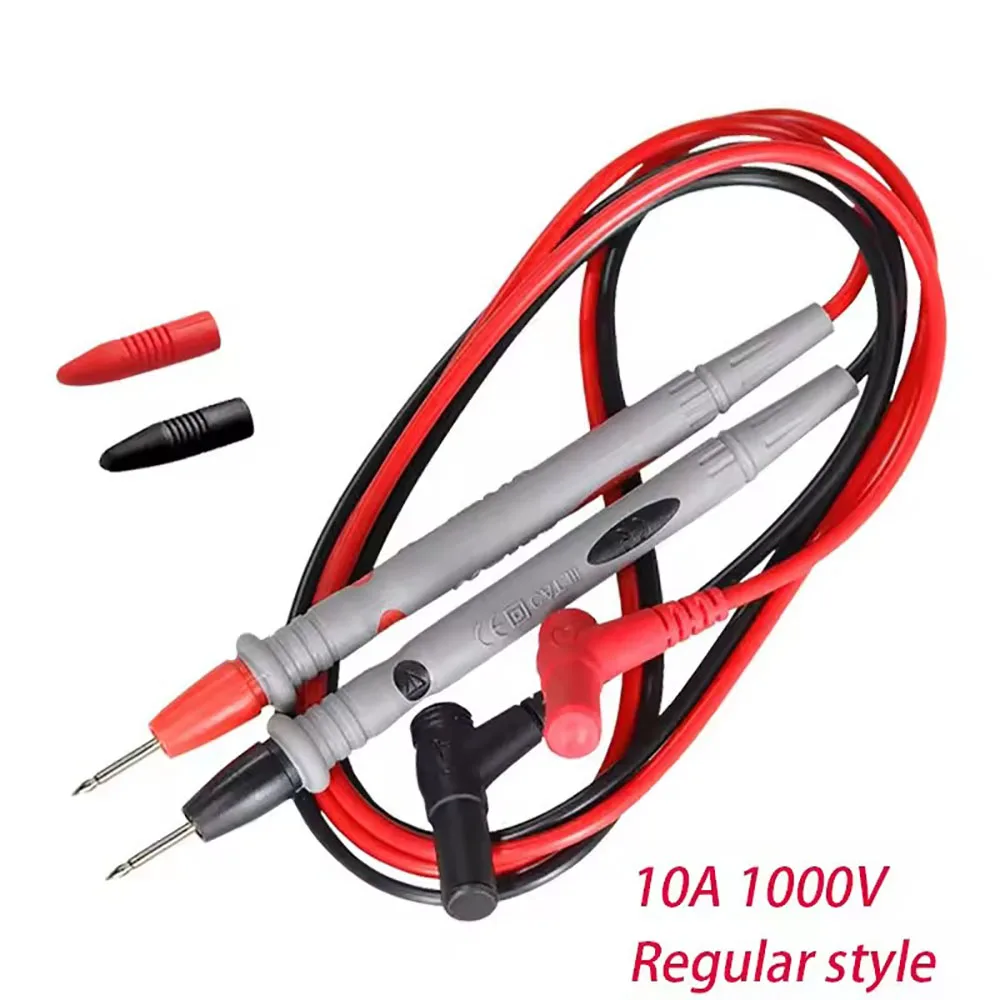 Digital Multimeter Probe Test Cables, 1000V, 10A, Universal Needle Tip, Multimeter, Lead Probe Cable, Pen Cable