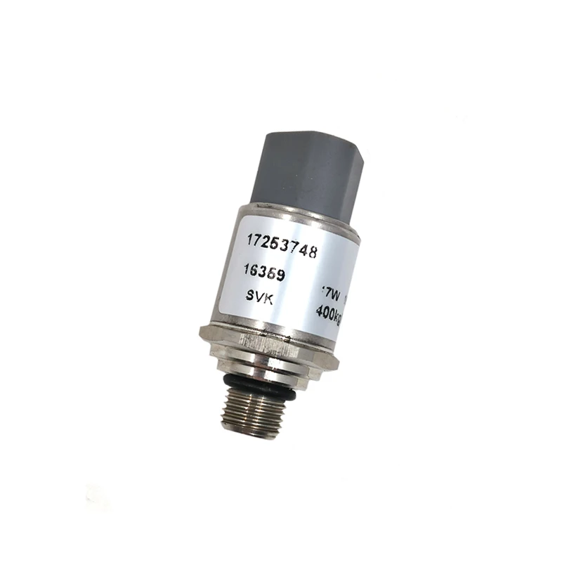 

For Vol-vo Ec Ec250d Ec350d Engine Hydraulic Pump High Pressure Sensor 17253748 Accessories With Switch Excavator