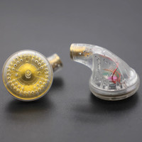 FENGRU JZ32 Diy Beryllium film Driver/LCP Driver/PET Blue Diamond Diaphragm 300ohm Flat Head Earbuds Heavy bass In Ear Earphones