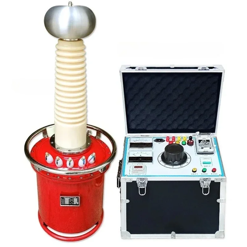 High voltage test transformer, oil immersed AC and DC power frequency withstand voltage test device
