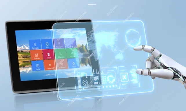 RK3568 Quad-core 2G Memory, Embedded Wall-mounted Central Control Panel WiFi Power Supply, Smart Home Central Control End Point