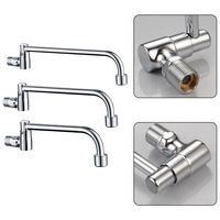 Rotatable Semi-automatic Faucet Control System Sink Mixer Special Faucet For Kitchen Stove In Hotel Single Cold Water Taps