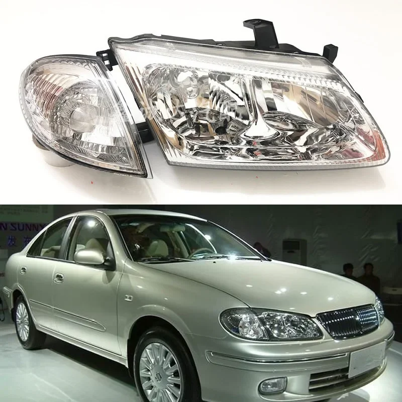 

For Nissan Versa Headlight Assembly 2000 2001 2002 2003 2004 Car Accessories High beam and low light combined headlights