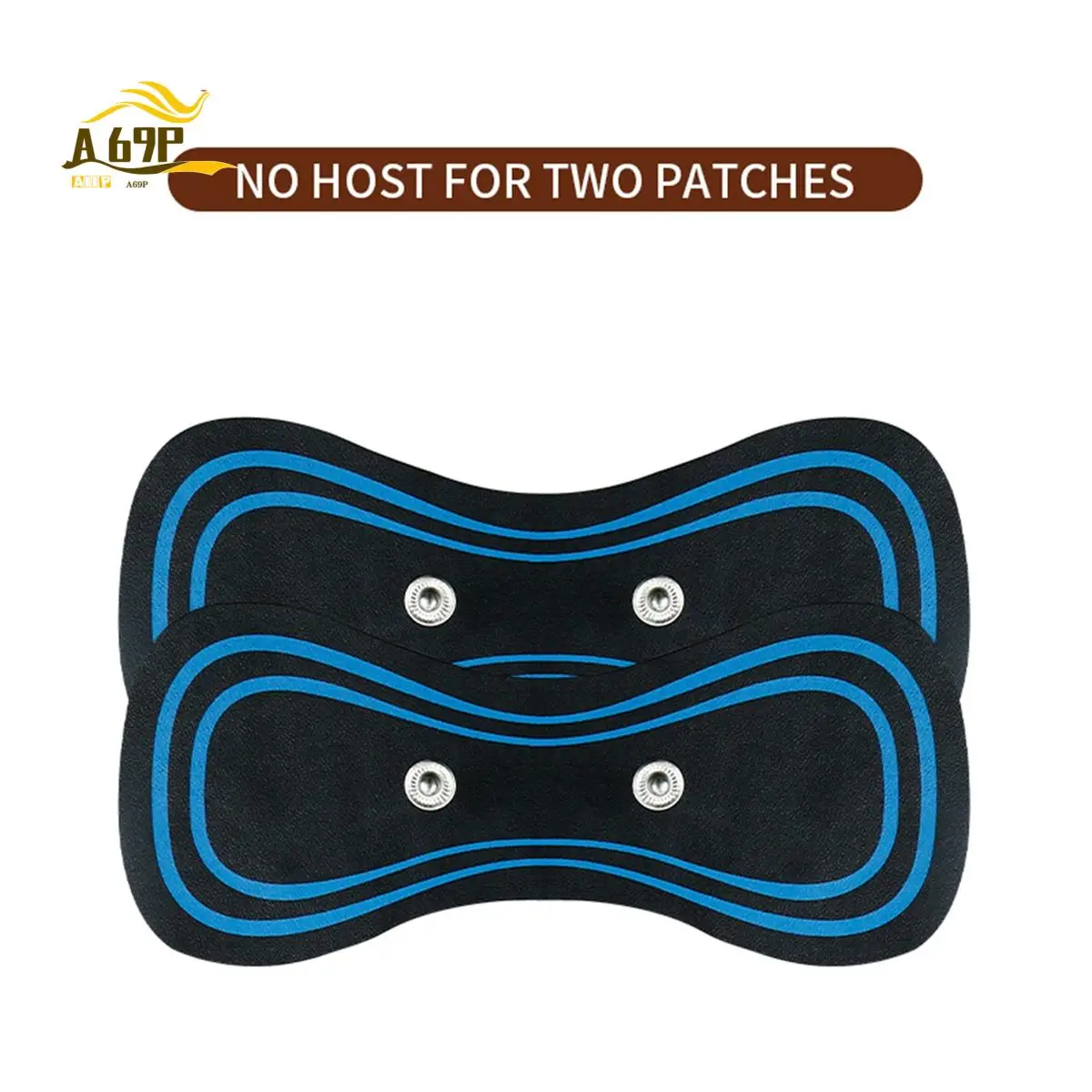 

A69P-Portable Mini Electric Massager Neck Back Cervical Massage Stimulator EMS Cervical Massage Patch