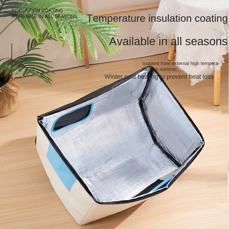 Cat Air Conditioning Room Summer Cat Nest Igloo Cooling Device Closed Insulation Cat House Pet Nest for All Seasons