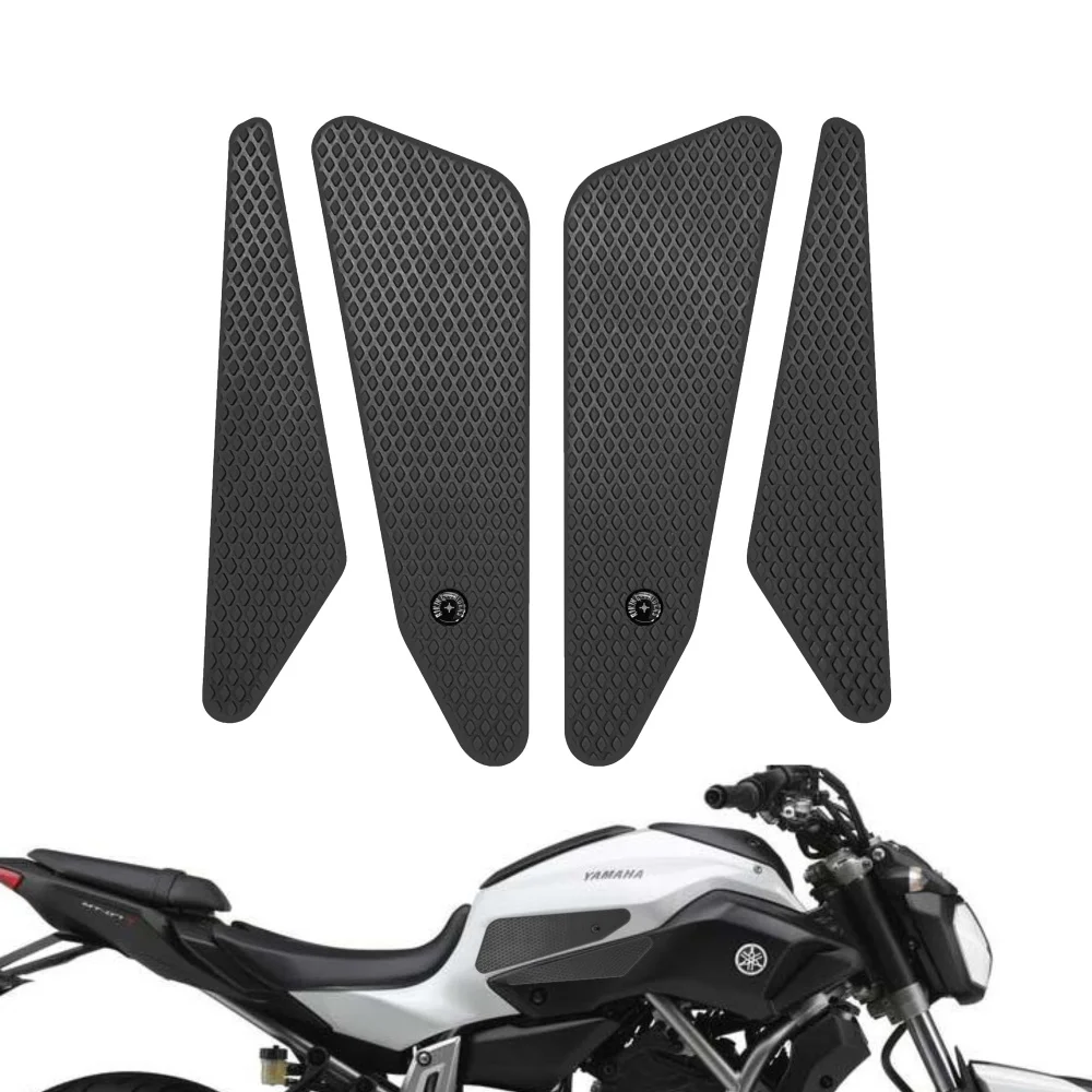 

For Yamaha MT07 FZ07 MT-07 FZ-07 2014 to 2017 Motorcycle Tank Traction Pad Anti Slip Sticker Gas Knee Grip Protector