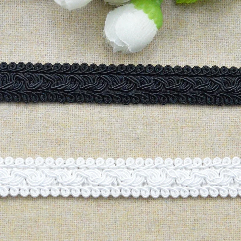 2Meters/78.74In Per Pack of New Lace Trim for Clothing Accessories, DIY Sewing Crafts, Women's Dress Corner-Shaped Figure-Eight