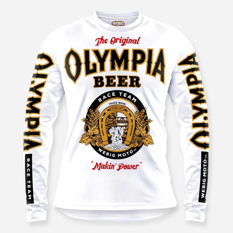 WEBIG Class Motorcycle Jersey Team Bicycle Downhill MTB Yellow Clothes Ciclismo Cycling Men Long Sleeve Motocross Bmx EX T-Shirt