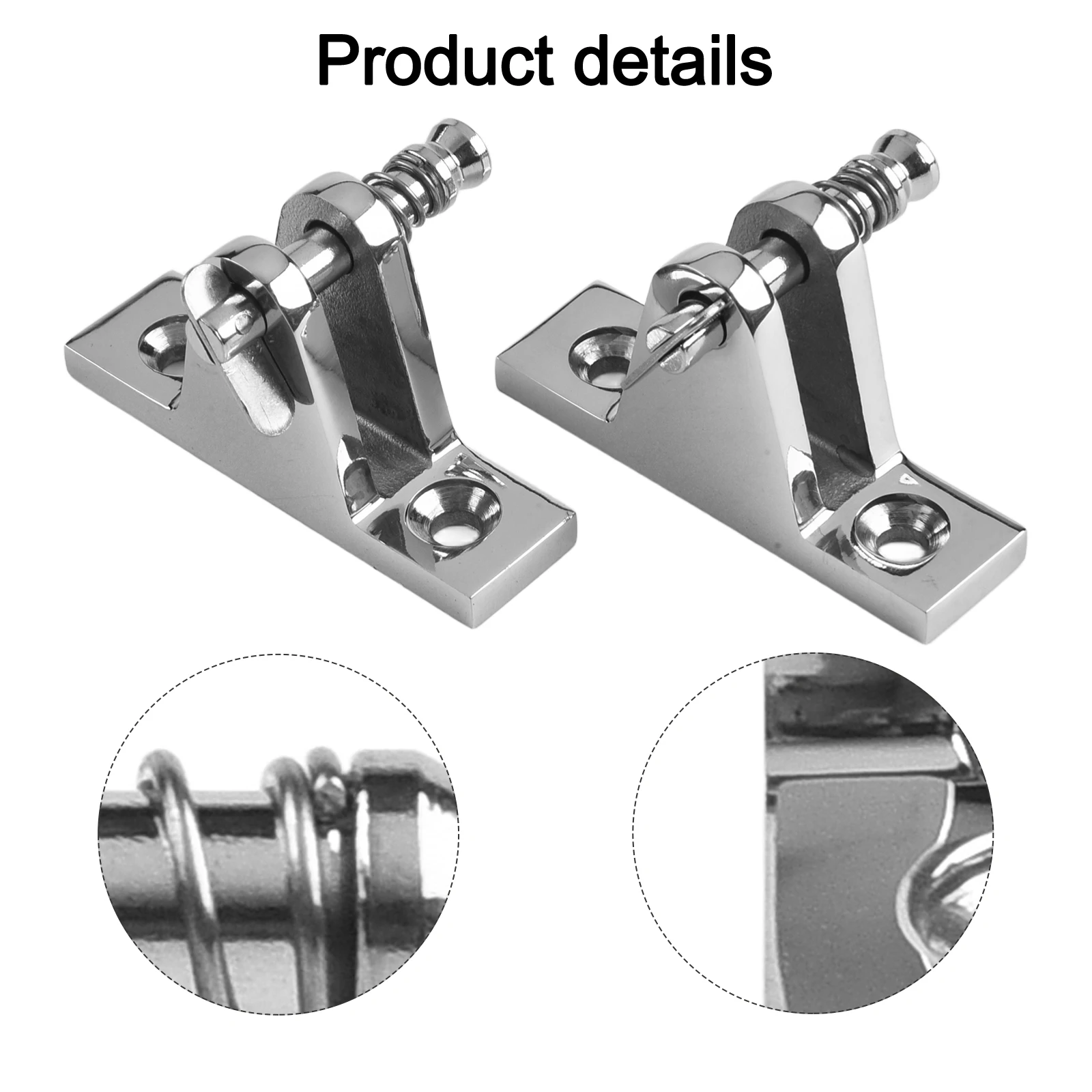

2 шарнира верхней палубы из нержавеющей стали 316, крепление для морской аппаратной яхты для Bimini 2025, горячая распродажа бренда. Новое и высокое качество
