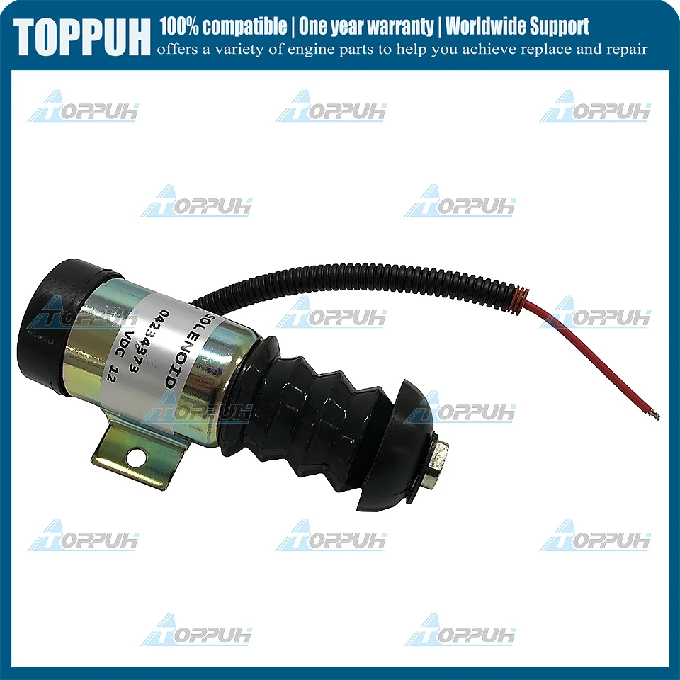 

04234373 12V NEW Shut Off Solenoid Valve For Deutz 912 913 914 Engine 0423 4373 04233841