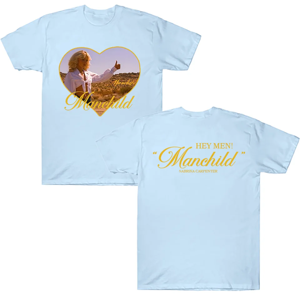 Sabrina Carpenter Manchild T Shirt Summer Cotton Women's T-shirt