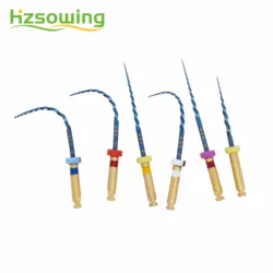 Dental Blue flexible files endo rotary files Blue endodontic files 21/25/31mm nickel titainium instrument dentistry