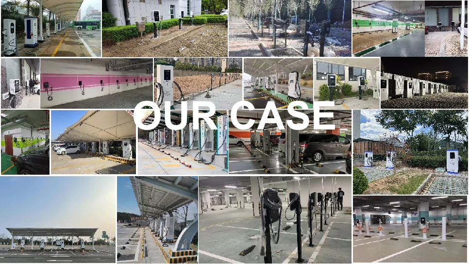 50/60Hz LCD Display LED Indicator  Terminal Optional 120KW 60KW EV CHARGER