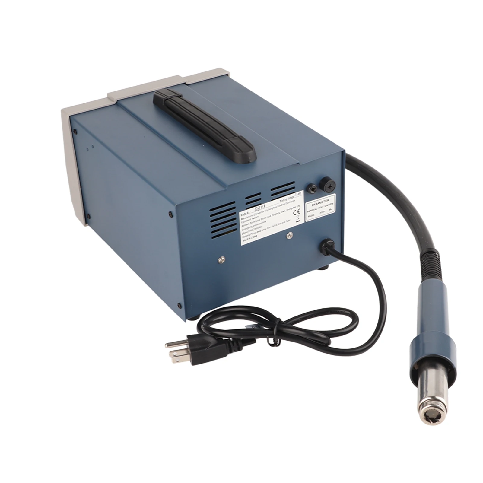 861DX 1200 واط SMD مسدس هواء ساخن رقمي LCD محطة إعادة العمل ديسولديرينغ 3 قناة الذاكرة مسدس هواء ساخن محطة إعادة العمل محطة لحام