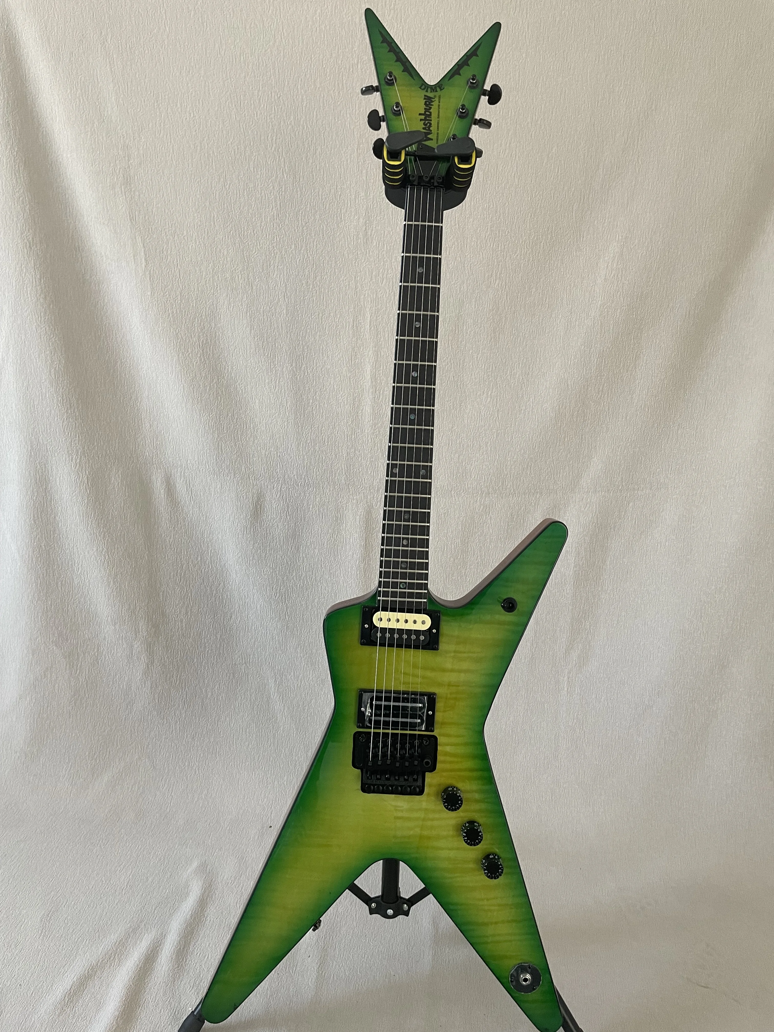 Custom DIME Washburn Dimebag Darrell  Signature Model  Electric Guitar  Green