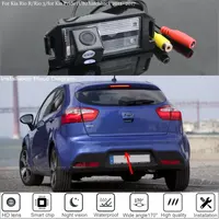 Cámara de visión trasera para coche, videocámara trasera de alta calidad para Kia Rio R/Rio 3/Kia Pride (UB) hatchback 2011 ~ 2017