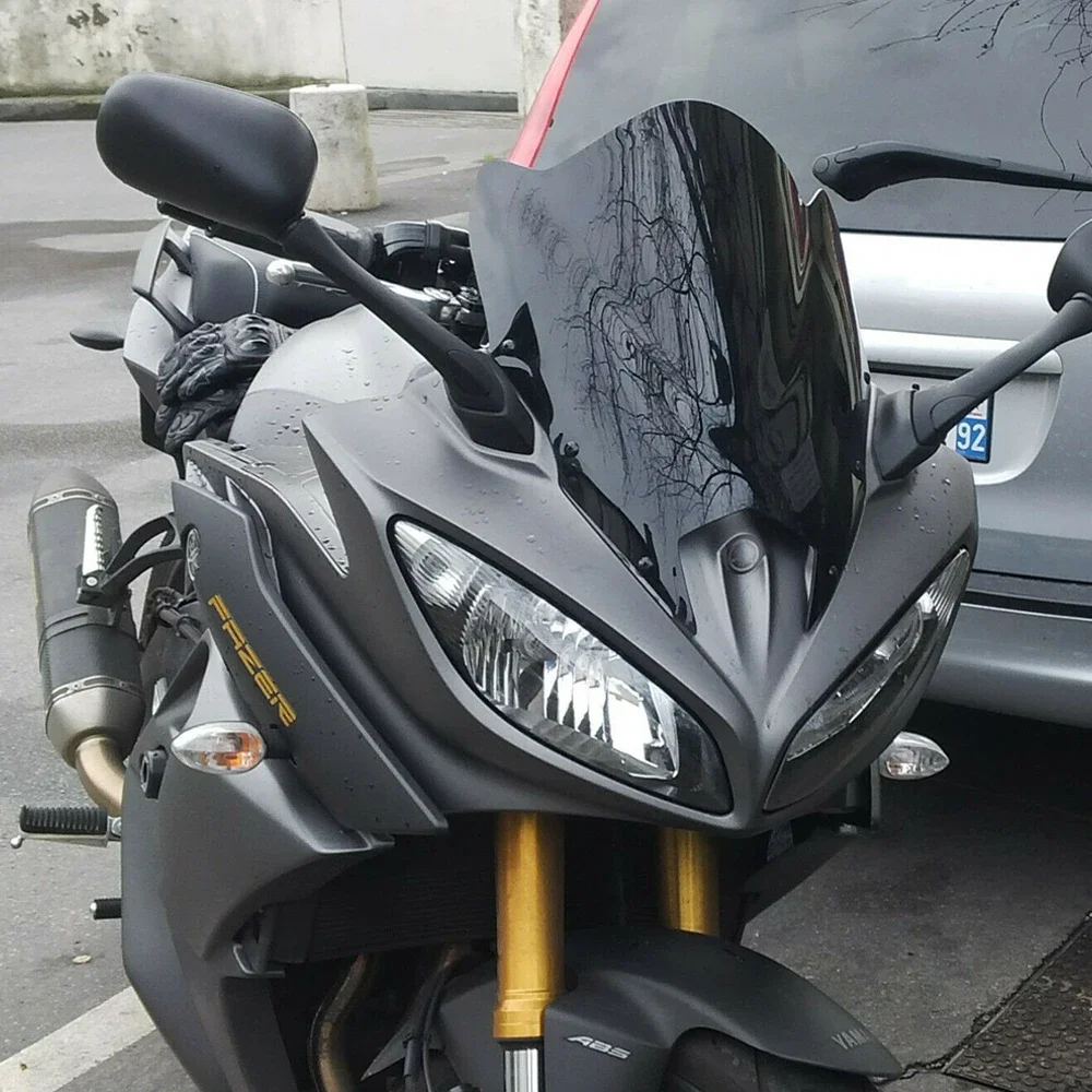 Motorcycle Touring Windscreen Windshield For Yamaha FZ8 S Fazer