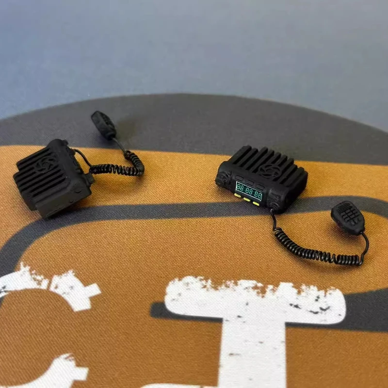 Simulation modèle autoradio Mini voiture téléphone humeur pièce décoration pour 1/10 RC voiture sur chenilles Rc4wd Sax10 Trx4 Land Rover garde pièces