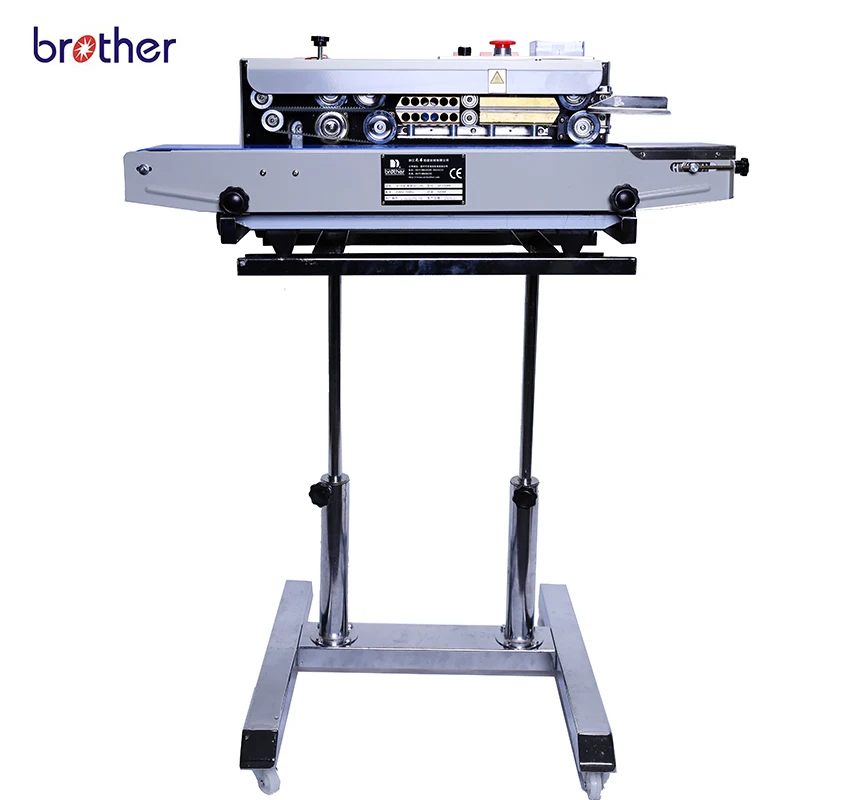 

Brother Packing Stand Automatic Continuous Plastic Bag Band Pouch Sealer Pouch Sealing Machine SF150LD