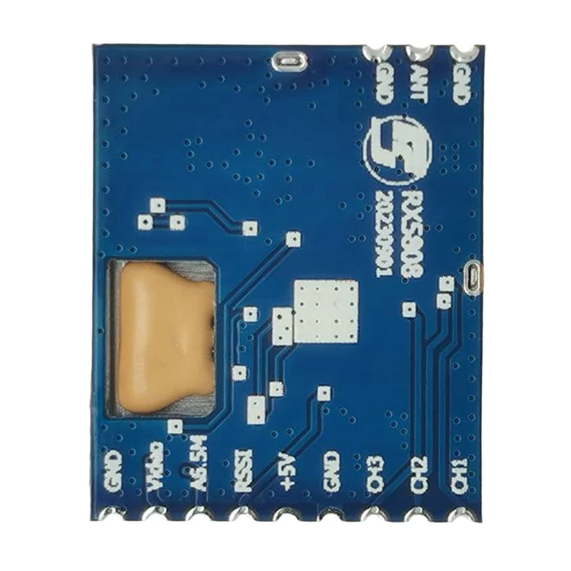 

5.8Ghz RX5808 Wireless Audio Video Receiver Module 3.5-5.5V 7CH Audio Video Receiver Module SPI